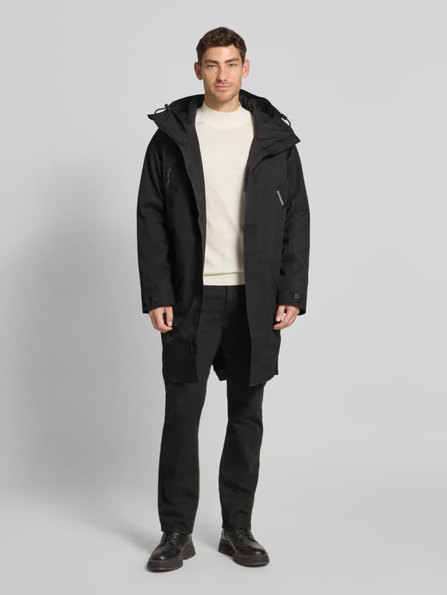 GOFRANCK Parkamantel mit Kapuze Modell 'Ozone' (black) online kaufen