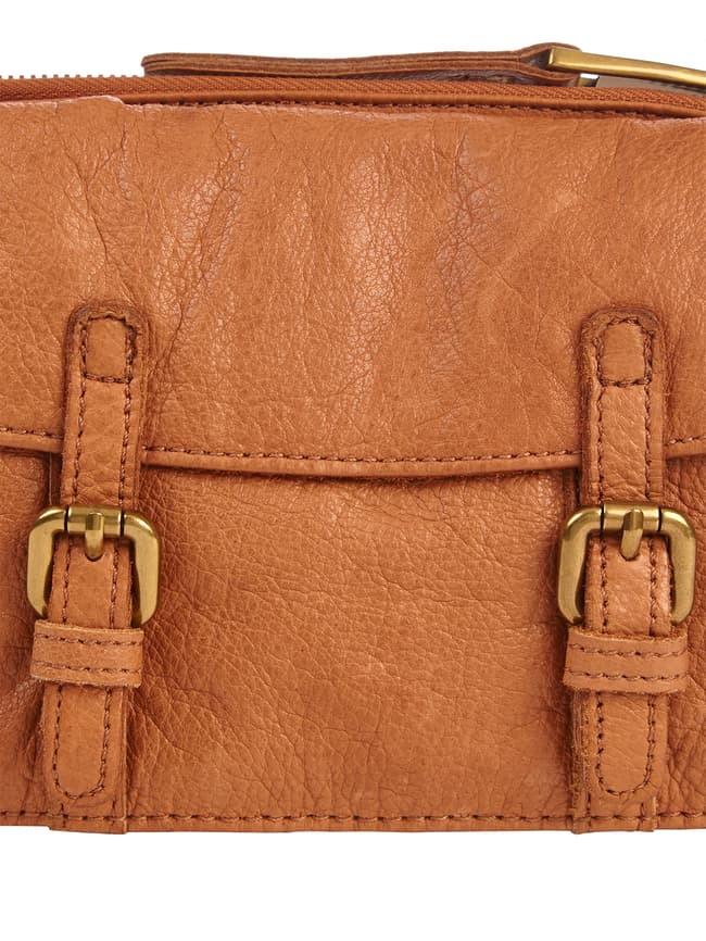 Marco polo crossbody online bag cognac