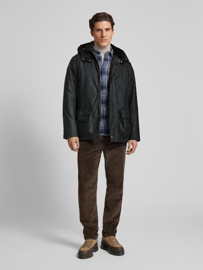 Barbour Jacke mit Pattentaschen Modell 'MODERN BEAUFORT' (oliv