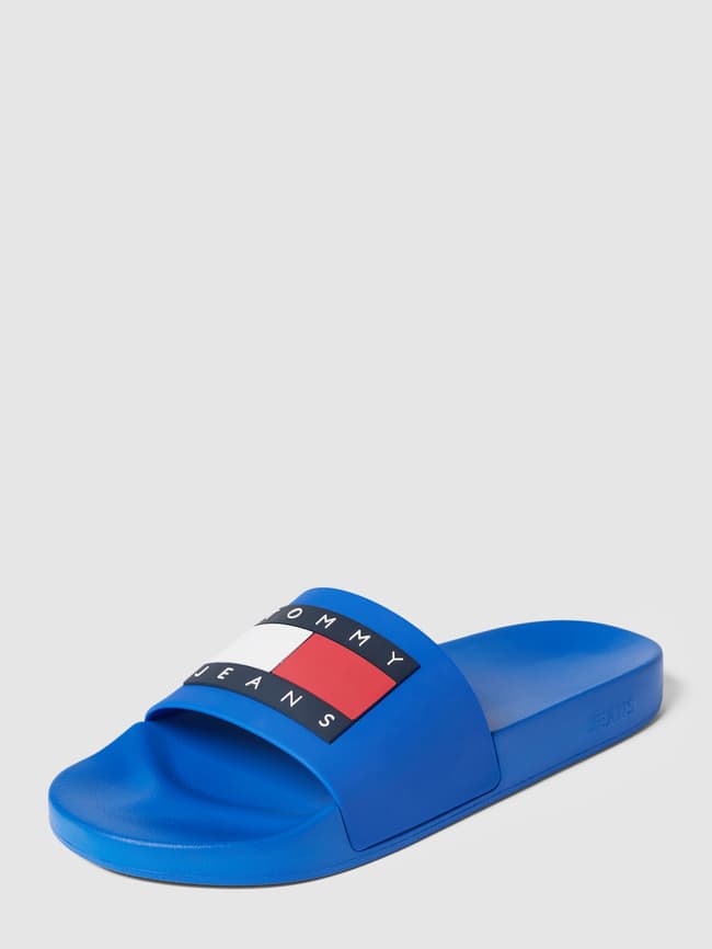 Tommy Jeans Slides mit Label Details Modell POOL royal online kaufen