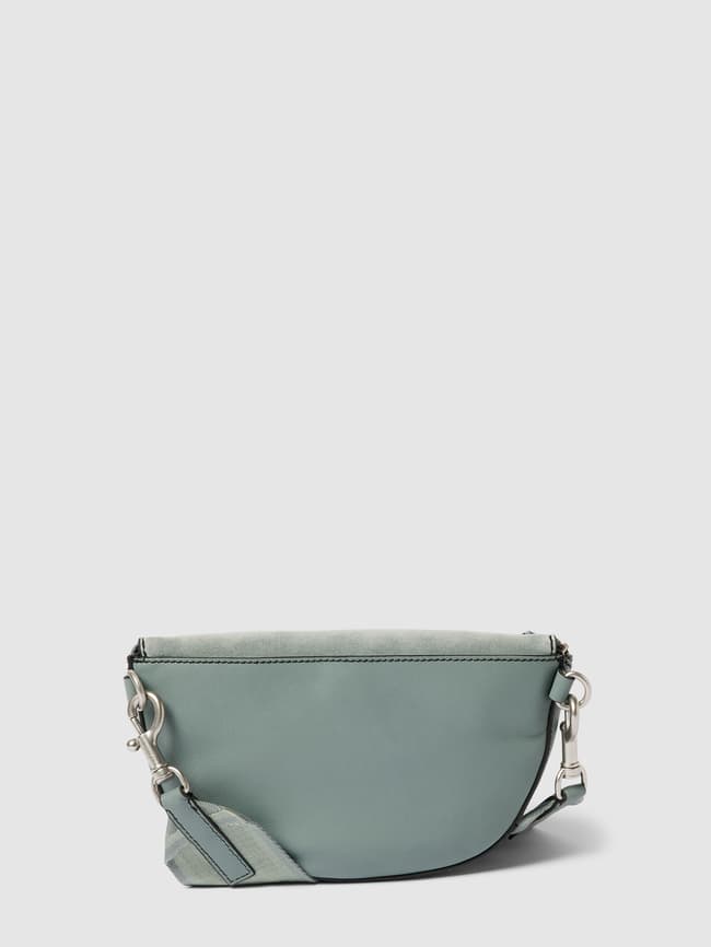 LIEBESKIND BERLIN Saddle Bag mit Label-Detail Modell 'ALMA' (rauchblau)  online kaufen