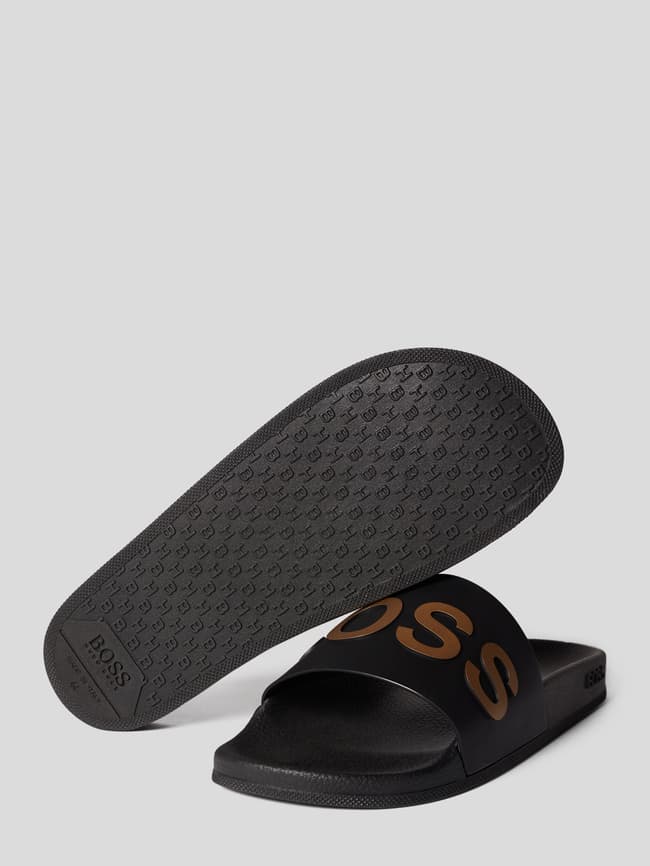 Black and gold boss sliders online