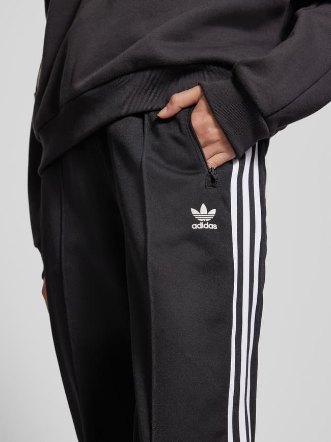 adidas Originals Regular Fit Trainingshose mit Label Print Modell BECKENBAUER black online kaufen