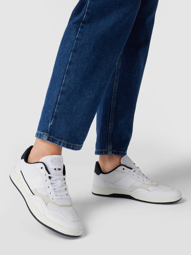 Tommy Hilfiger Sneaker mit Label-Details (weiss) online kaufen
