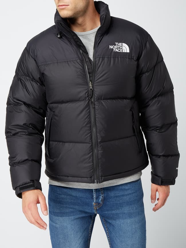 The North Face Men s 1996 Retro Nuptse Jacket mit herausnehmbarer Kapuze black online kaufen