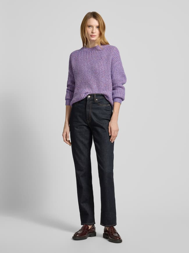 Christian Berg Woman Strickpullover mit Rundhalsausschnitt