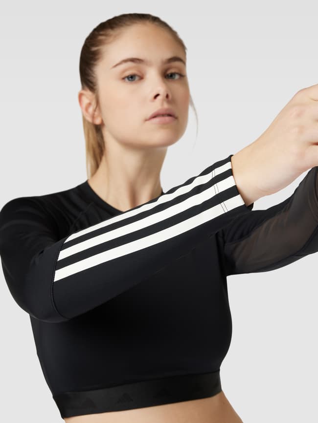 Adidas Training Cropped Longsleeve mit Logo-Detail (black) online 