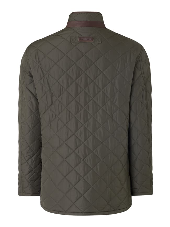 Barbour Steppjacke mit Stehkragen Modell Devon oliv online kaufen