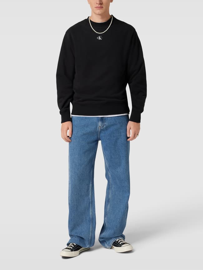 Calvin Klein Jeans Sweatshirt mit Logo-Print Modell 