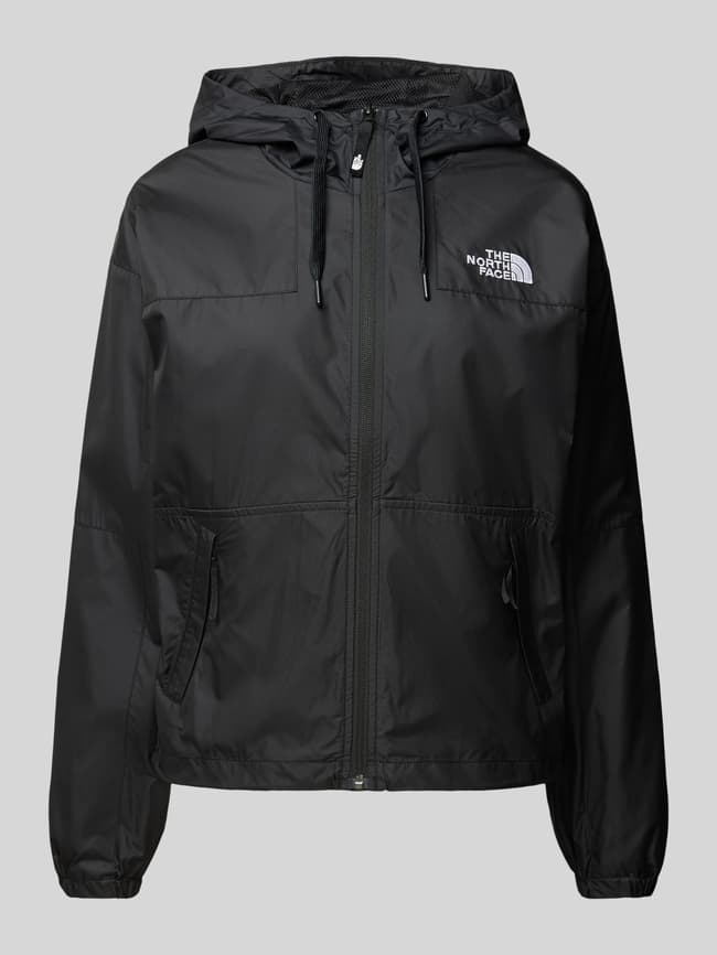 Black north face jacket windbreaker on sale