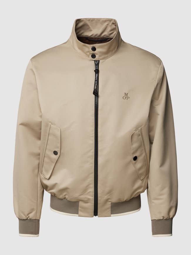 Marc O'Polo Jacke mit Label-Stitching (sand) online kaufen