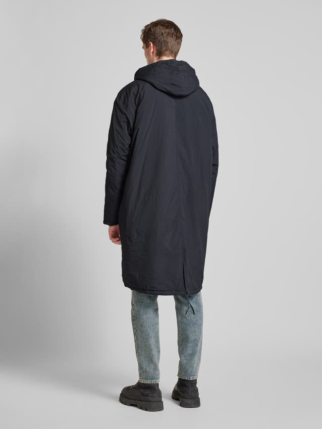 Napapijri Hoodie van katoenmix, model 'BURGEE WINT' in zwart online Napapijri Hoodie van katoenmix, model 'BURGEE WINT' in zwart online