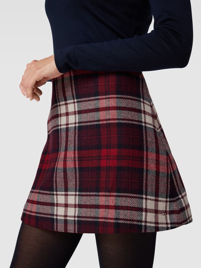 Tommy Hilfiger Minirock mit Tartan-Karo (rot) online kaufen - Main Image