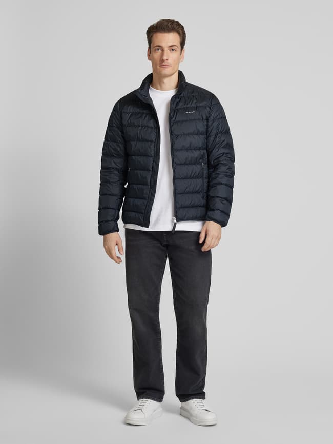 Gant Daunenjacke mit Reißverschlusstaschen (black) online kaufen