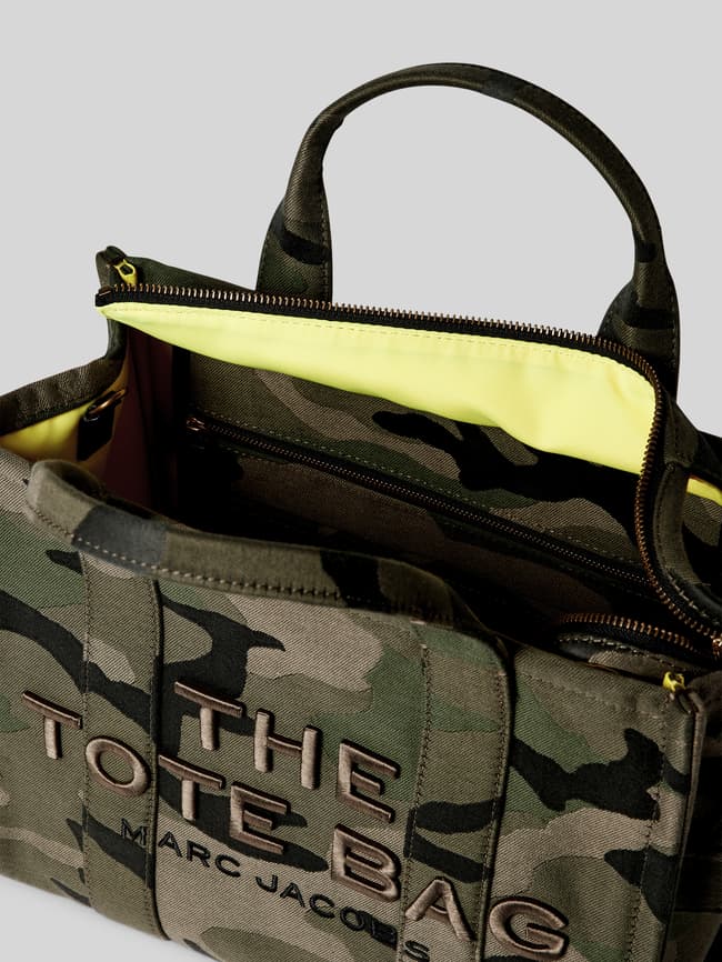 Marc Jacobs Tote Bag mit Allover-Muster (khaki melange) online kaufen 