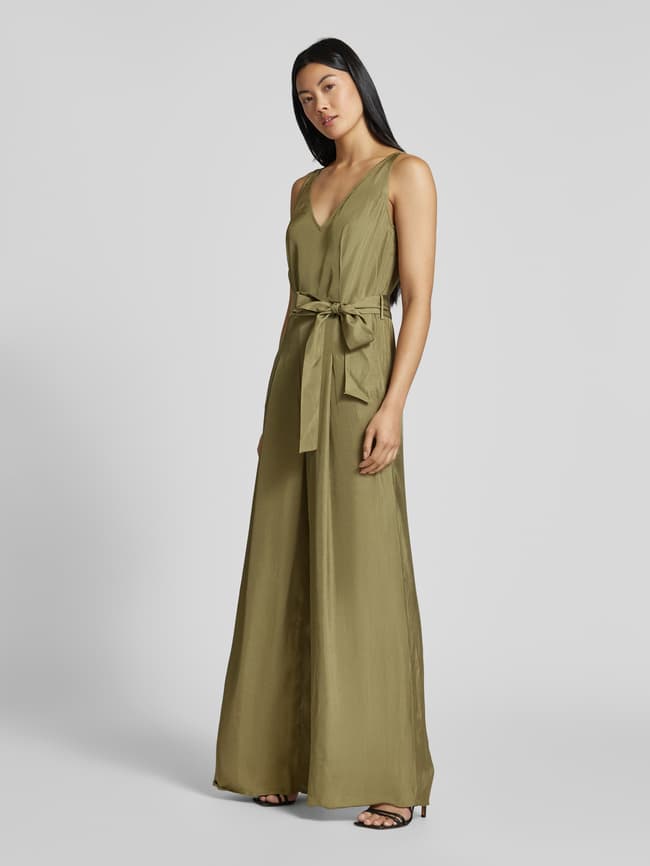 Ivy Oak Regular Fit Jumpsuit mit Bindegürtel Modell 'PATRICIA