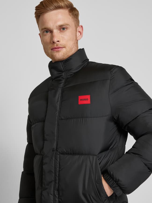 HUGO Steppjacke mit Stehkragen Modell 'Balto' (black) online kaufen