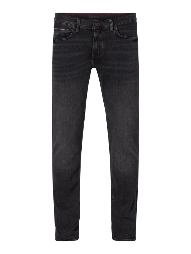Tommy Hilfiger Regular Fit Jeans mit Stretch-Anteil (black) online 
