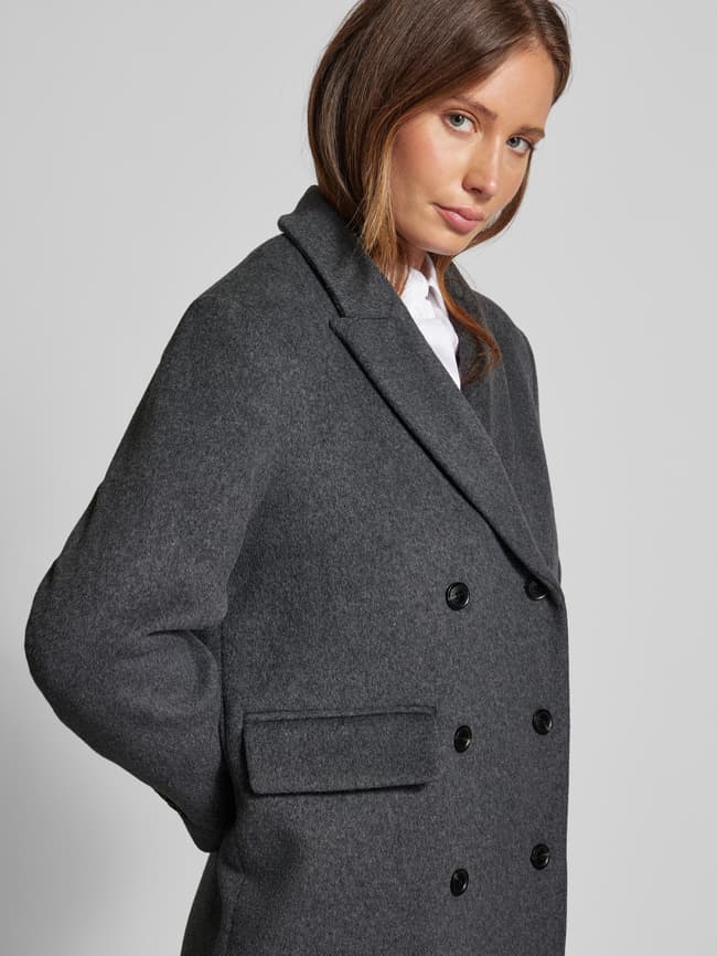 Scotch Soda Mantel mit Reverskragen (mittelgrau) online kaufen