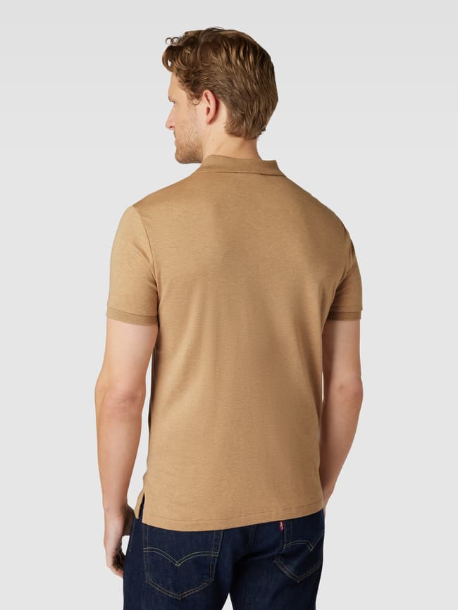 Polo Ralph Lauren Regular Fit Poloshirt mit Logo-Stitching (beige) online  kaufen