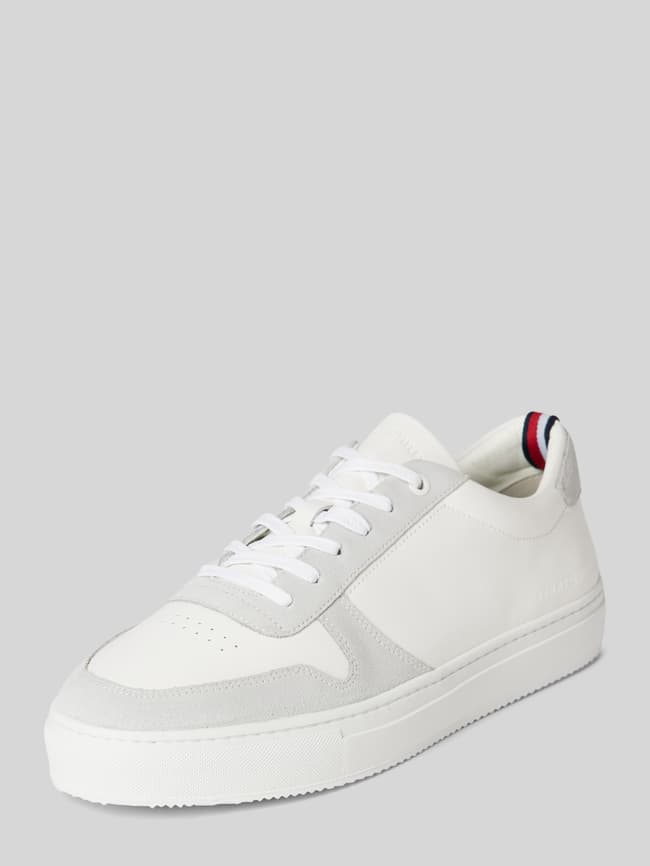 Tommy Hilfiger Ledersneaker mit Label-Details Modell 