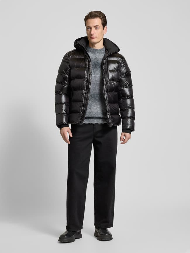 Wellensteyn Steppjacke mit Kapuze Modell 'BLACKJACK' (black