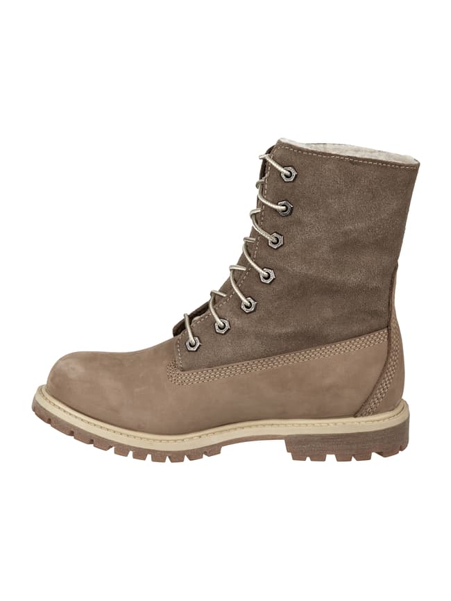 Timberland Lederboots mit Teddyfutter wasserdicht taupe online