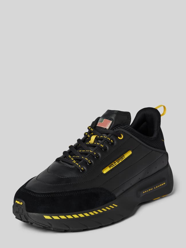 Polo Ralph Lauren Sneaker aus Leder-Mix (black) online kaufen