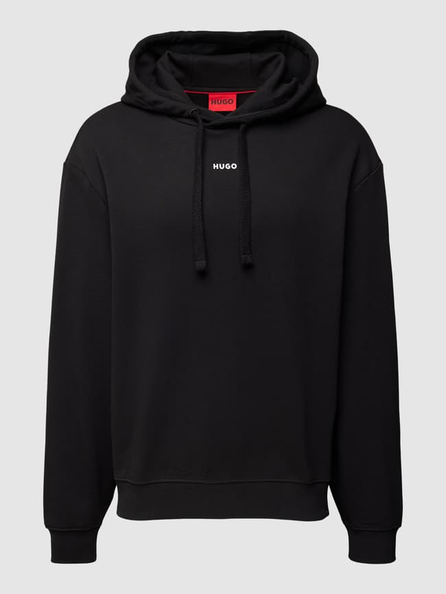 HUGO Sweatshirt mit überschnittenen Schultern Modell 'Dapo' (black