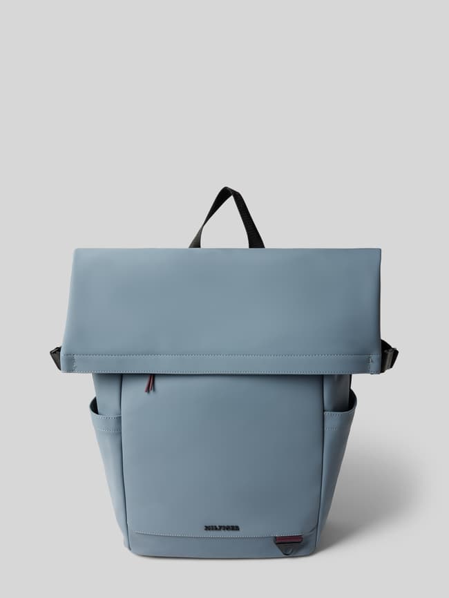 Tommy Hilfiger Rucksack mit Roll Top Modell 'SEASONAL' (stein
