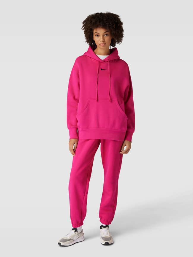 Nike Oversized Hoodie mit Logo-Stitching (pink) online kaufen