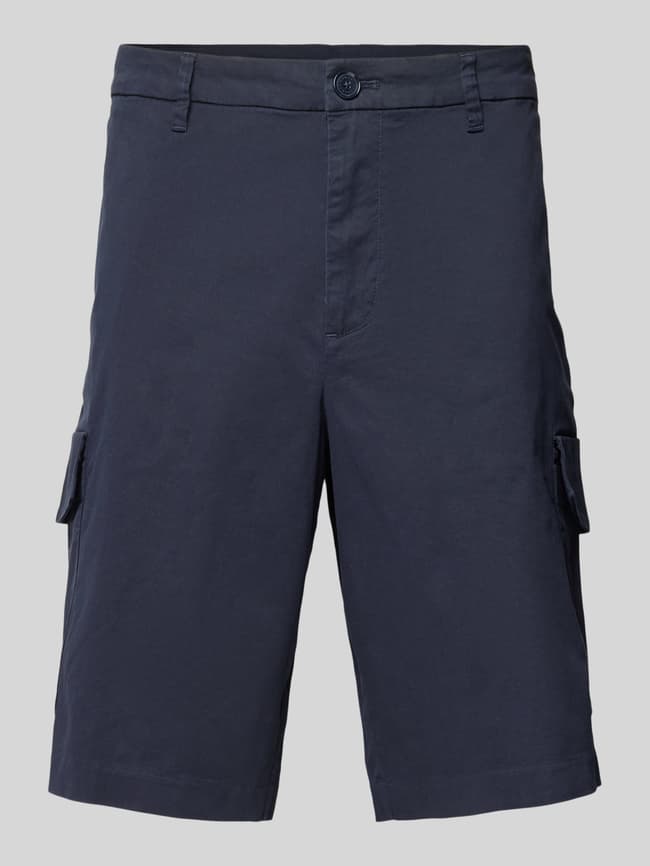 ARMANI EXCHANGE Regular Fit Cargoshorts mit Gesäßtasche (marine  