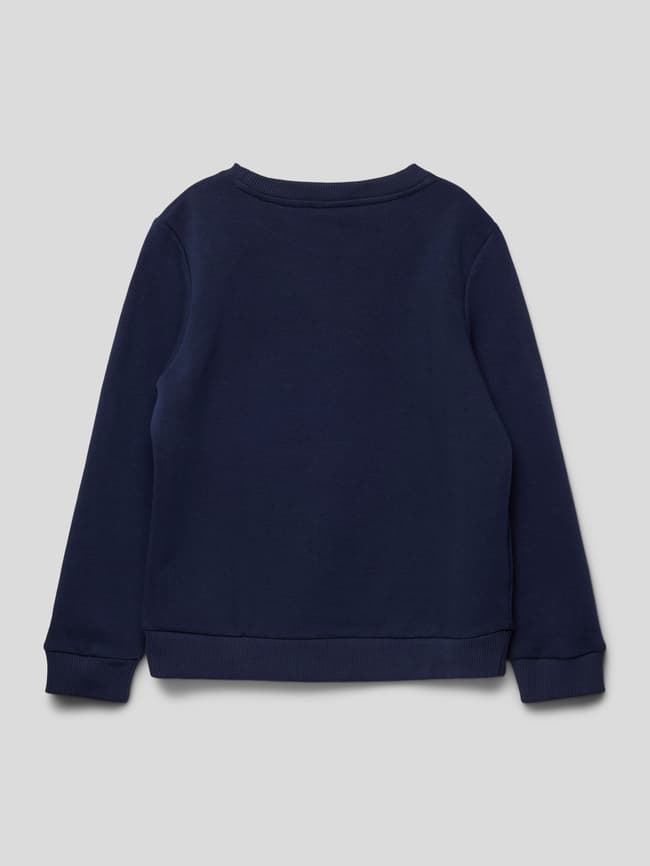Lacoste Sweatshirt in unifarbenem Design (marine) online kaufen