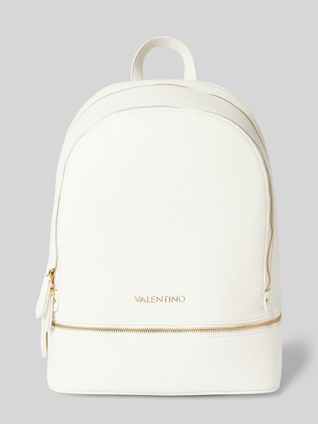 VALENTINO BAGS Rucksack in Leder-Optik Modell 'BRIXTON' (weiss