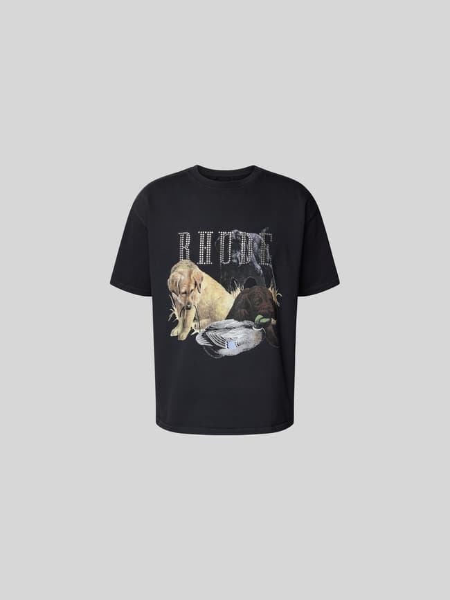 Rhude Clothing Rhude Coyote Tee Coyote Tee Black – Feature
