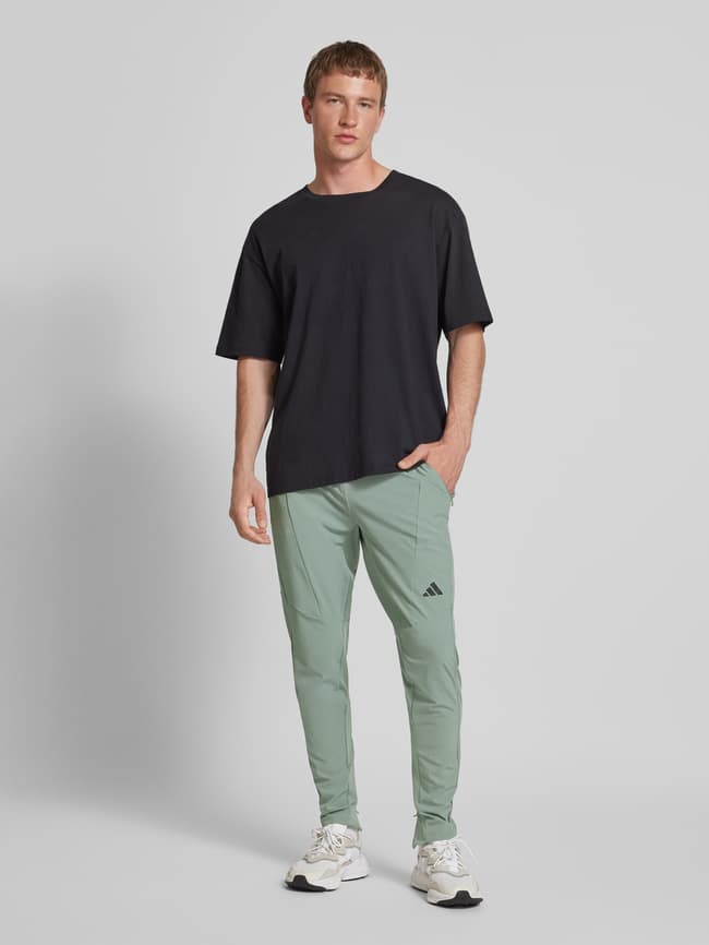 adidas Training Slim Fit Trainingshose mit Logo-Print (mint) online