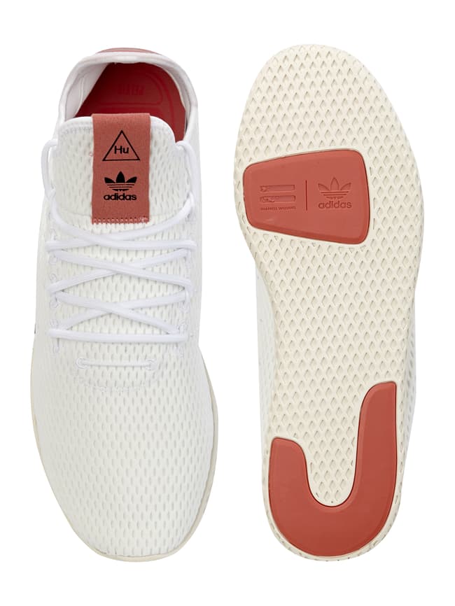 Adidas originals pw tennis hu trainers in white best sale