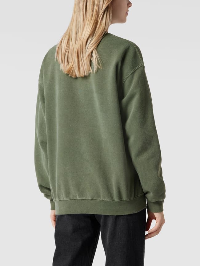 BDG Urban Outfitters Sweatshirt mit Motiv Stitching Modell Colorado dunkelgruen online kaufen