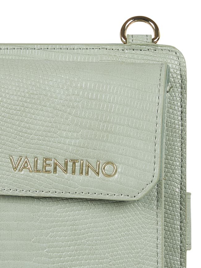 VALENTINO BAGS Gsm tasje in metallic look in mint online kopen P C