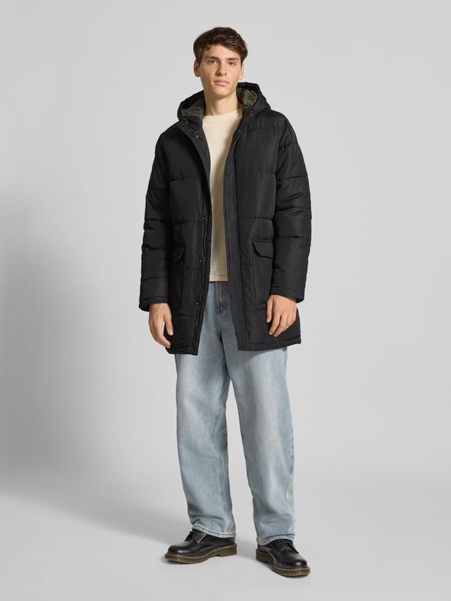 Blend Steppmantel mit Pattentaschen Modell 'ELWIN' (black) online