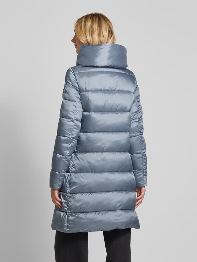 SAVE THE DUCK Steppmantel mit Kapuze Modell 'LYSA' (blau) online