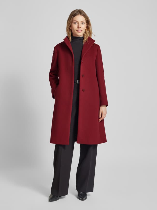 Roter Mantel Only Mantel Dunkelrot ONLY Mantel 'EMMA' In Rubinrot