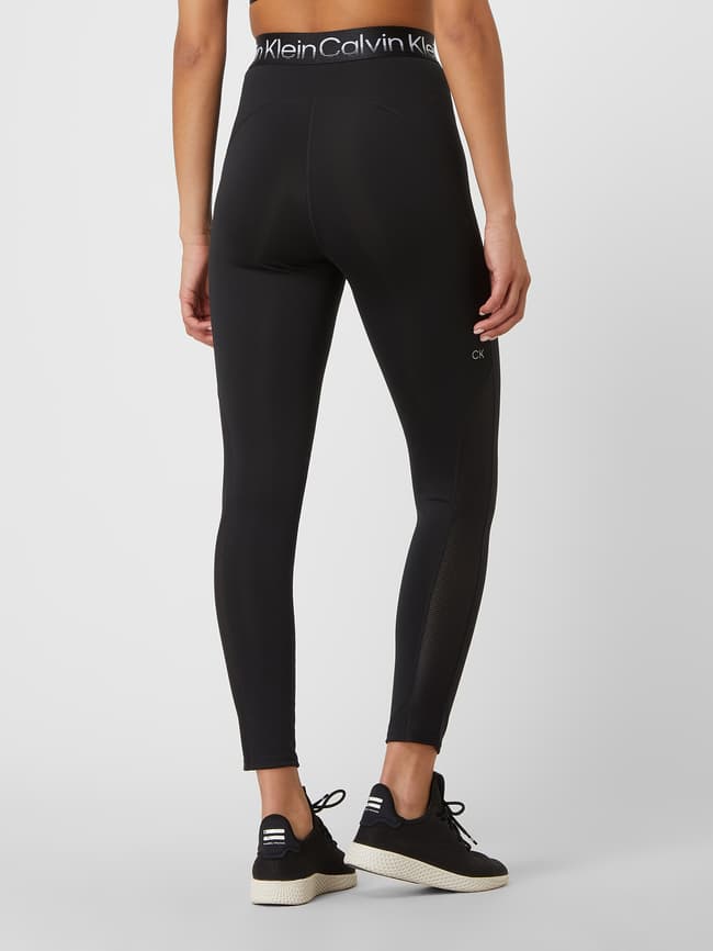 Calvin Klein Performance Sportleggings mit Logo Bund black online kaufen