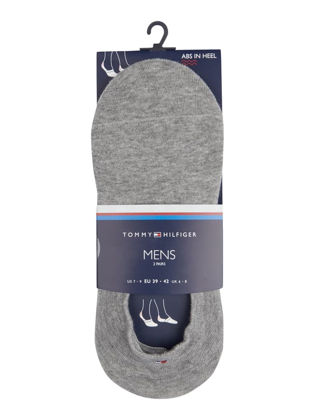 Tommy Hilfiger Sneakersocken mit Label-Detail im 2er-Pack 