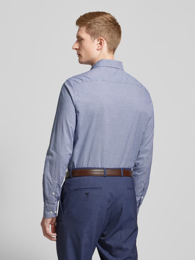 Tommy Hilfiger Slim Fit Business-Hemd mit Button-Down-Kragen 