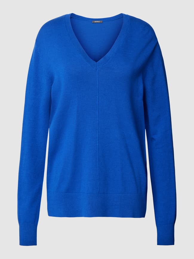 Montego Strickpullover mit V-Ausschnitt (sky) online kaufen
