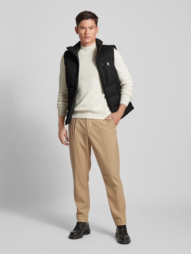 Wellensteyn Regular Fit Steppweste mit Label-Applikation Modell