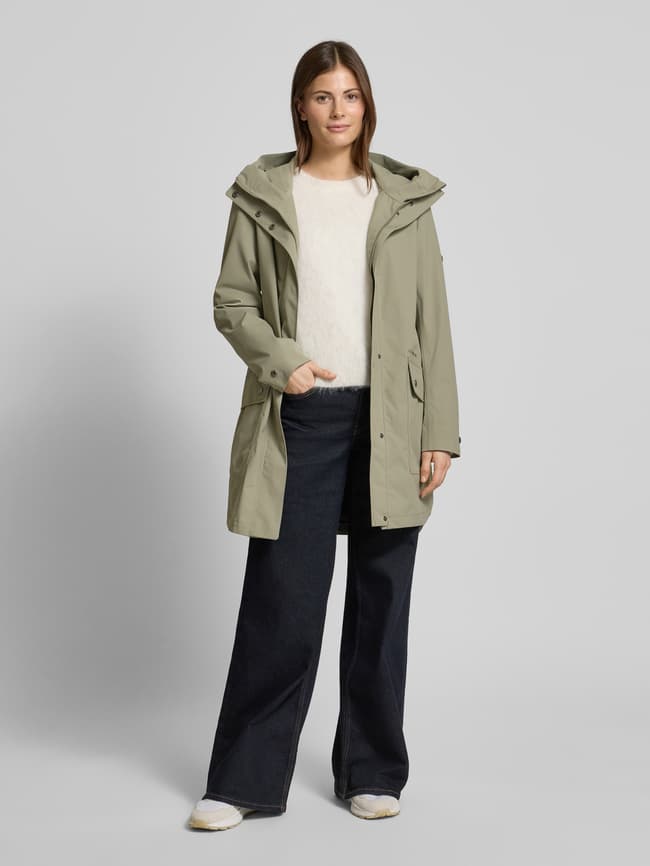 Cajsa Didriksons Parka Damen Khaki Didriksons Parka Mit