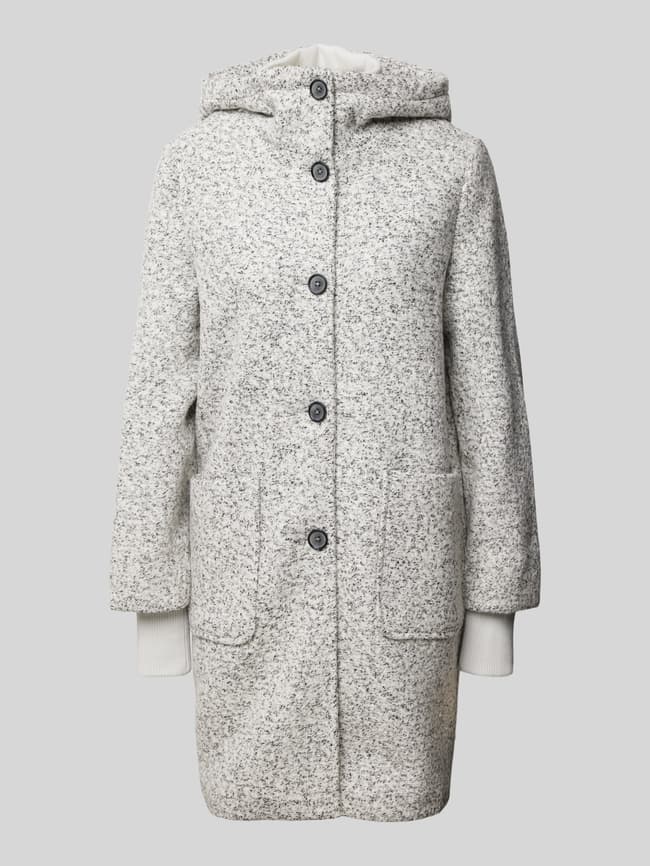 Comma Boucle Kurzmantel Meecy Boucle Kurzmantel Damen Boucle