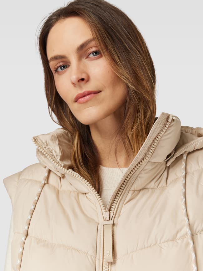 Klassischer Mantel Beige Comma Mantel Kariert Comma Casual